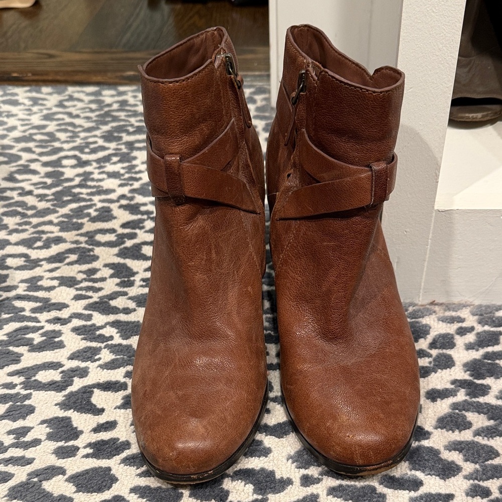 Cole Haan Chestnut Ankle Booties